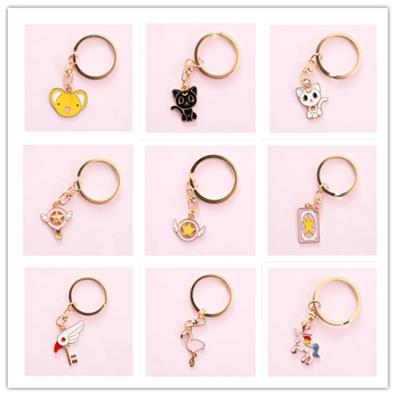 OTOKY Cartoon Keychain For Women Girls Mini Cat/Star Pendant Keychain Accessories For Key Phone Alloy Jewelry Wholesale Direct
OTOKY Cartoon Keychain For Women Girls Mini Cat/Star Pendant Keychain Accessories For Key Phone Alloy Jewelry Wholesale Direct