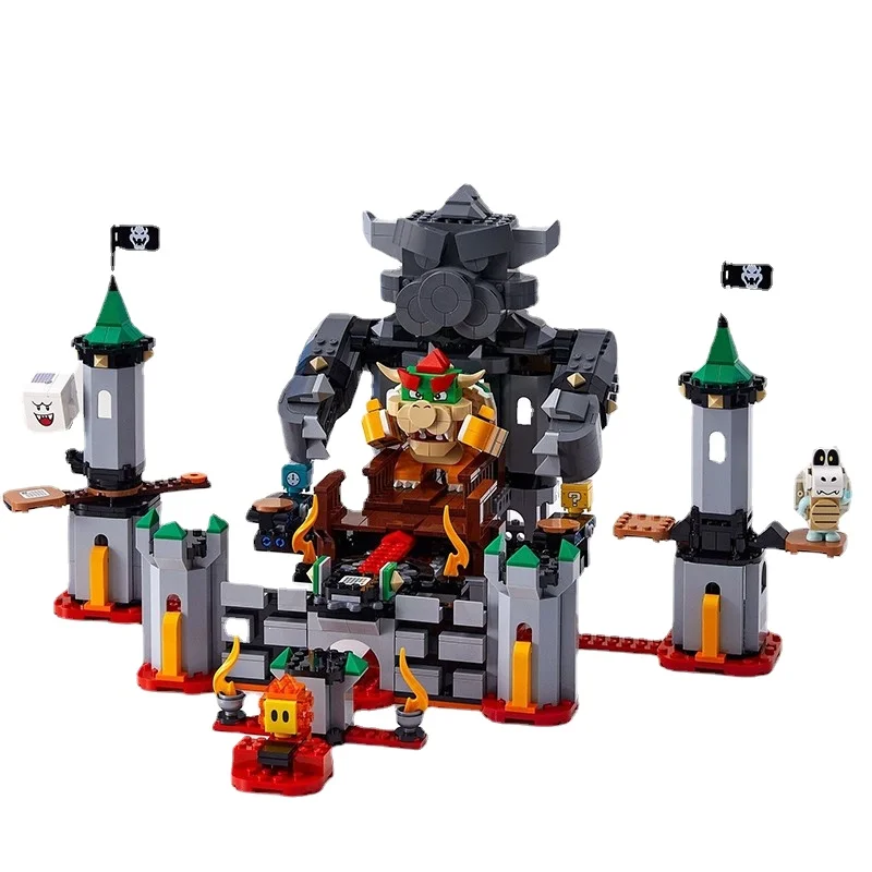 Стартовый набор строительных блоков в наличии Bowser's Castle Boss Battle, совместим с конструктором 71369, большие экшн-блоки, подарки на Рождество и день рождения
Стартовый набор строительных блоков в наличии Bowser's Castle Boss Battle, совместим с конструктором 71369, большие экшн-блоки, подарки на Рождество и день рождения