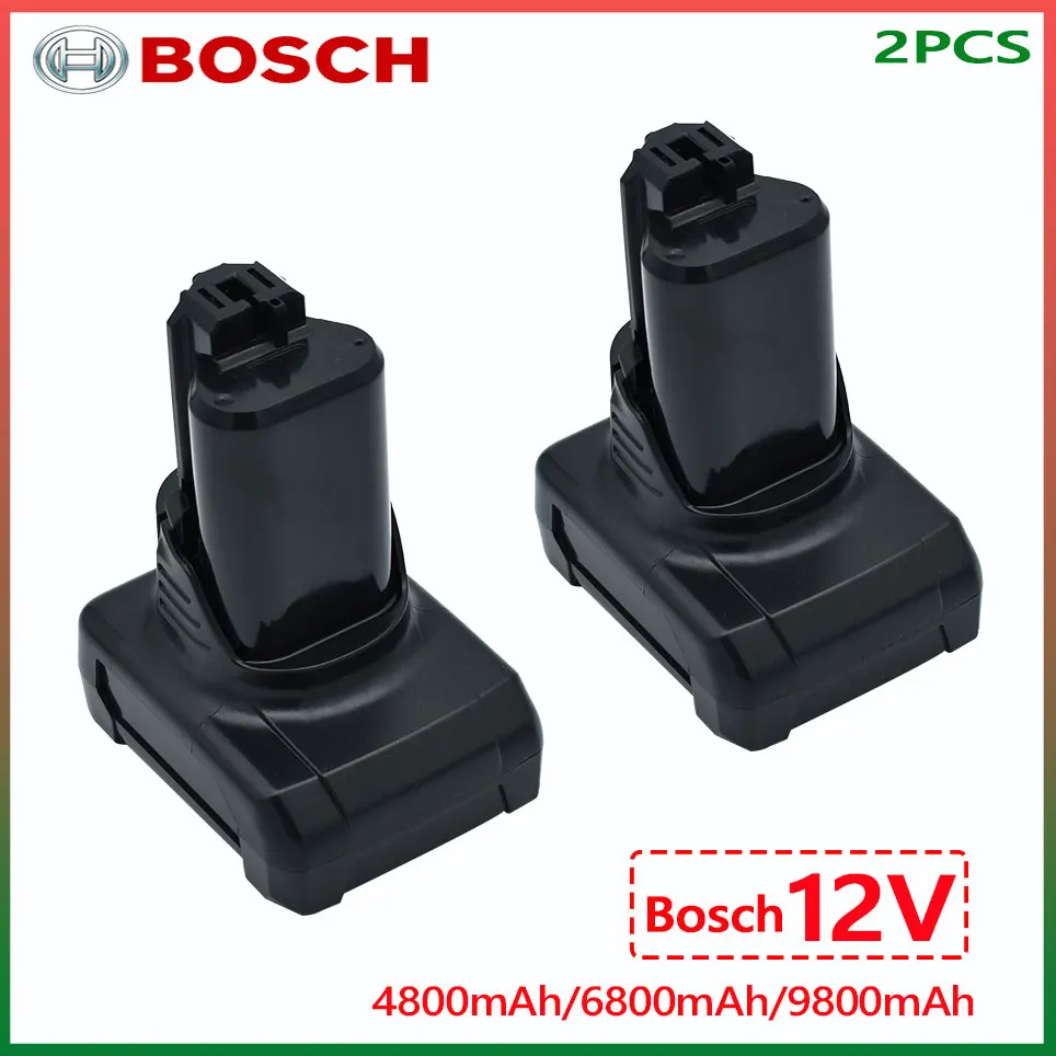 BAT420 12V 4800mAh 6800mAh Li-ion Replacement Battery for Bosch BAT411 BAT412 BAT413 BAT414 Max Battery Cordless Power Tools
BAT420 12V 4800mAh 6800mAh Li-ion Replacement Battery for Bosch BAT411 BAT412 BAT413 BAT414 Max Battery Cordless Power Tools