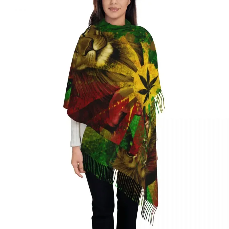 Jamaican Rasta Lion For Womens Winter Warm Pashmina Wrap Jamaica Rastafarian Long Shawl Scarf Ladies
Jamaican Rasta Lion For Womens Winter Warm Pashmina Wrap Jamaica Rastafarian Long Shawl Scarf Ladies