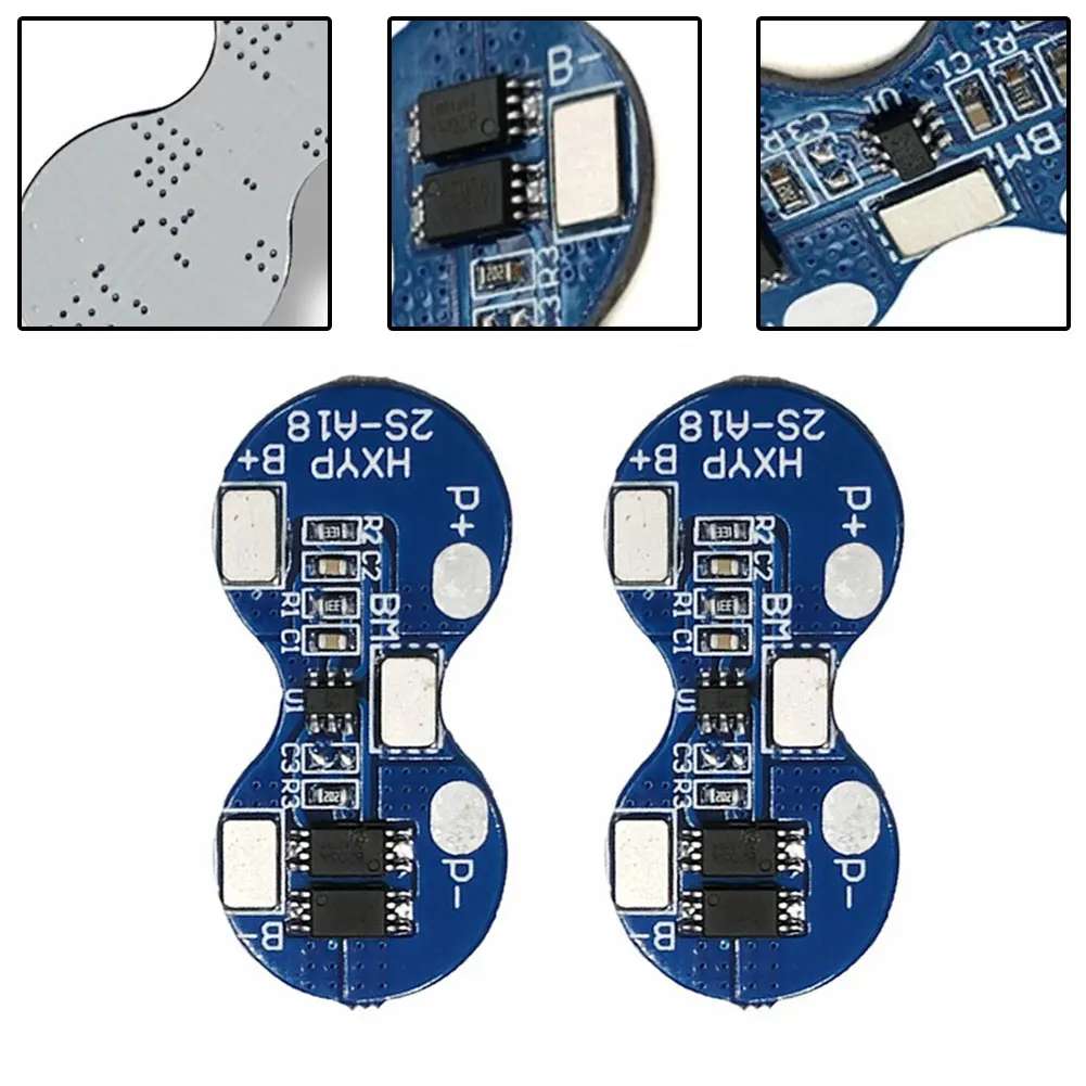 2PCS 7.4V 4A 2S Li-ion Lithium Battery Charger Overcharge Protection Board 2 Series BMS DC 9V CC CV
2PCS 7.4V 4A 2S Li-ion Lithium Battery Charger Overcharge Protection Board 2 Series BMS DC 9V CC CV