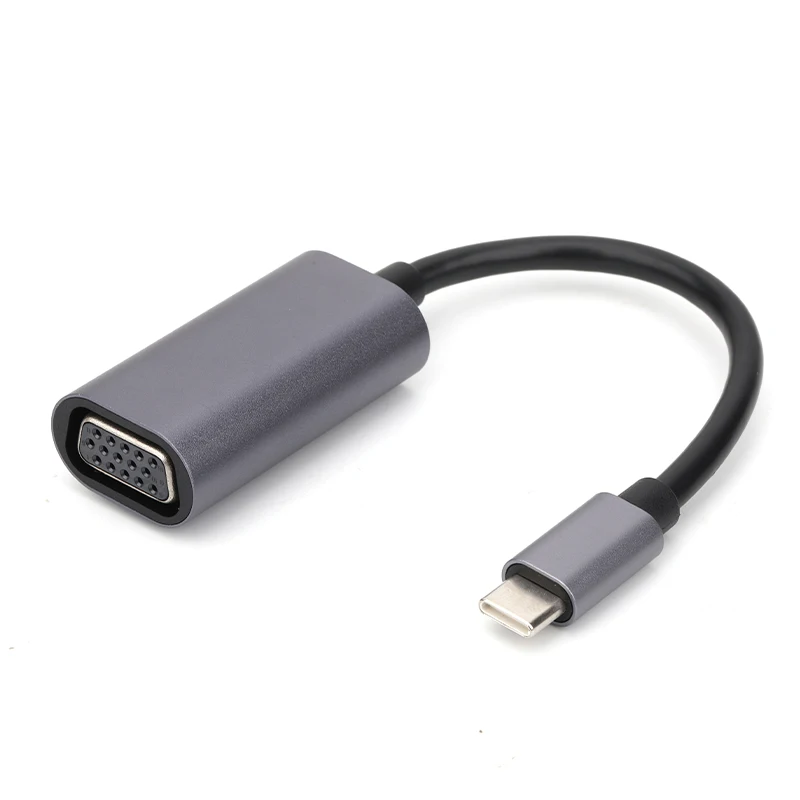 USB C to VGA for MacBook Air/Pro Video Cable Adapter 1080P 720P for iPad Pro Chromebook USB-C D-Sub 10Gbps Converter Adaptor
USB C to VGA for MacBook Air/Pro Video Cable Adapter 1080P 720P for iPad Pro Chromebook USB-C D-Sub 10Gbps Converter Adaptor