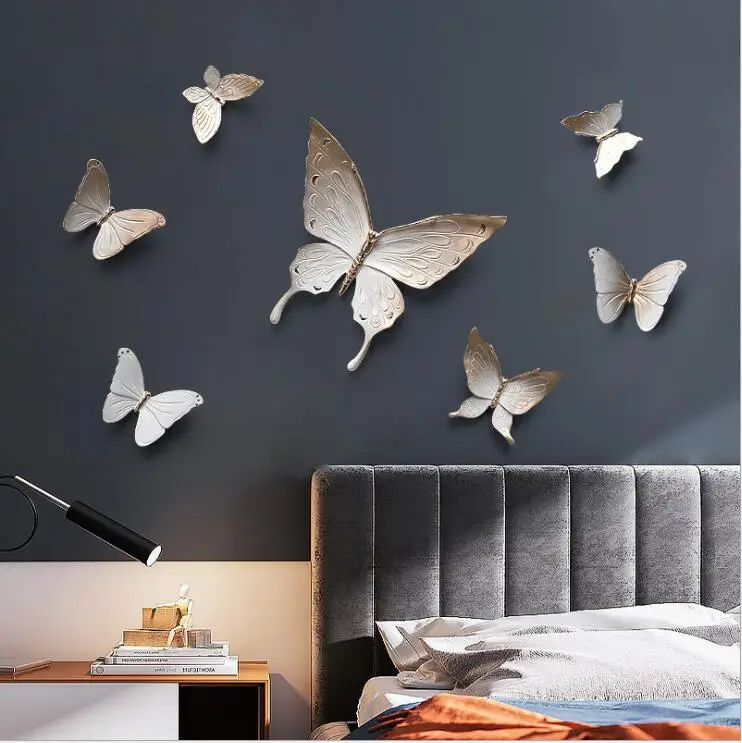 Nordic Luxury Resin Butterfly Wall Sticker Pendant Home Livingroom Porch Wall Hanging Crafts Hotel Background Wall Mural Crafts
Nordic Luxury Resin Butterfly Wall Sticker Pendant Home Livingroom Porch Wall Hanging Crafts Hotel Background Wall Mural Crafts