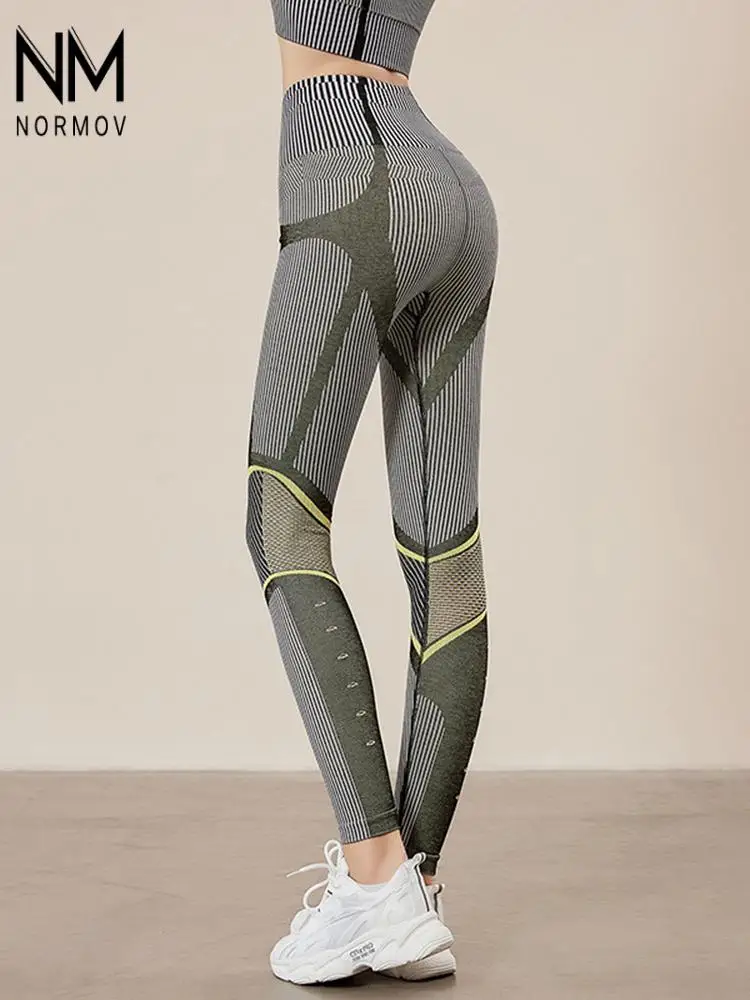 NORMOV Seamless Elastic Leggings Women Sports High Waist Fitness Pants Workout Running Skinny Casual Slim Leggins Female
NORMOV Seamless Elastic Leggings Women Sports High Waist Fitness Pants Workout Running Skinny Casual Slim Leggins Female