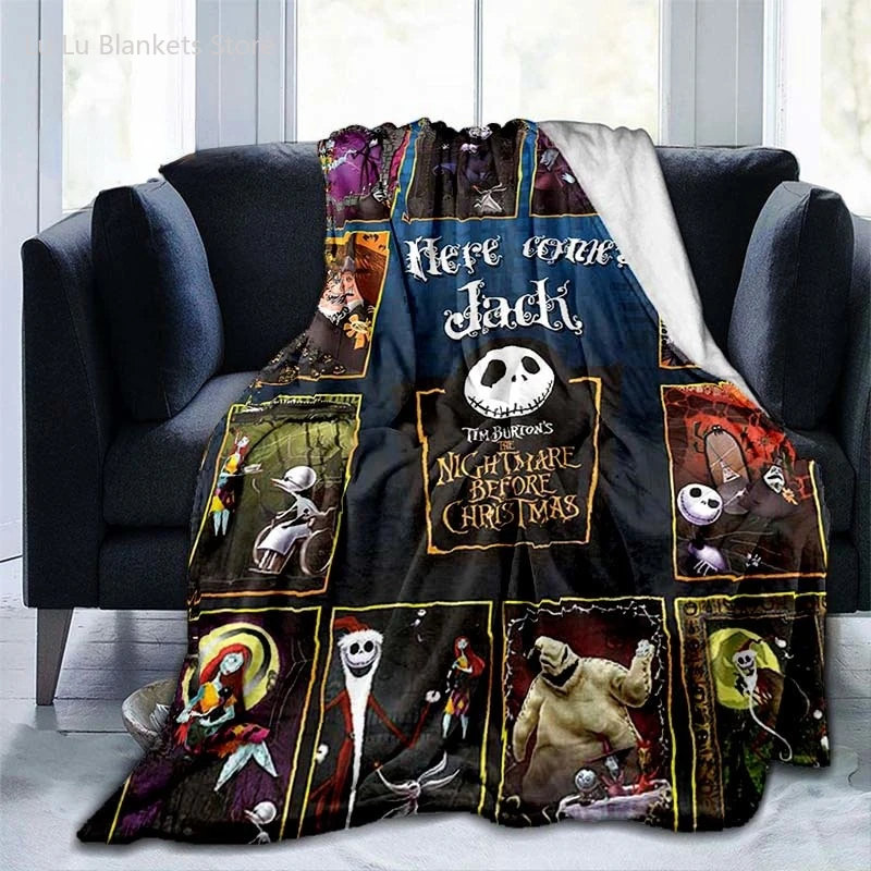 Skull Jack Christmas Anime Blanket Fashion Halloween Flannel Blanket for Adults and children 3D Printed Coverlet Sofa Camping
Skull Jack Christmas Anime Blanket Fashion Halloween Flannel Blanket for Adults and children 3D Printed Coverlet Sofa Camping