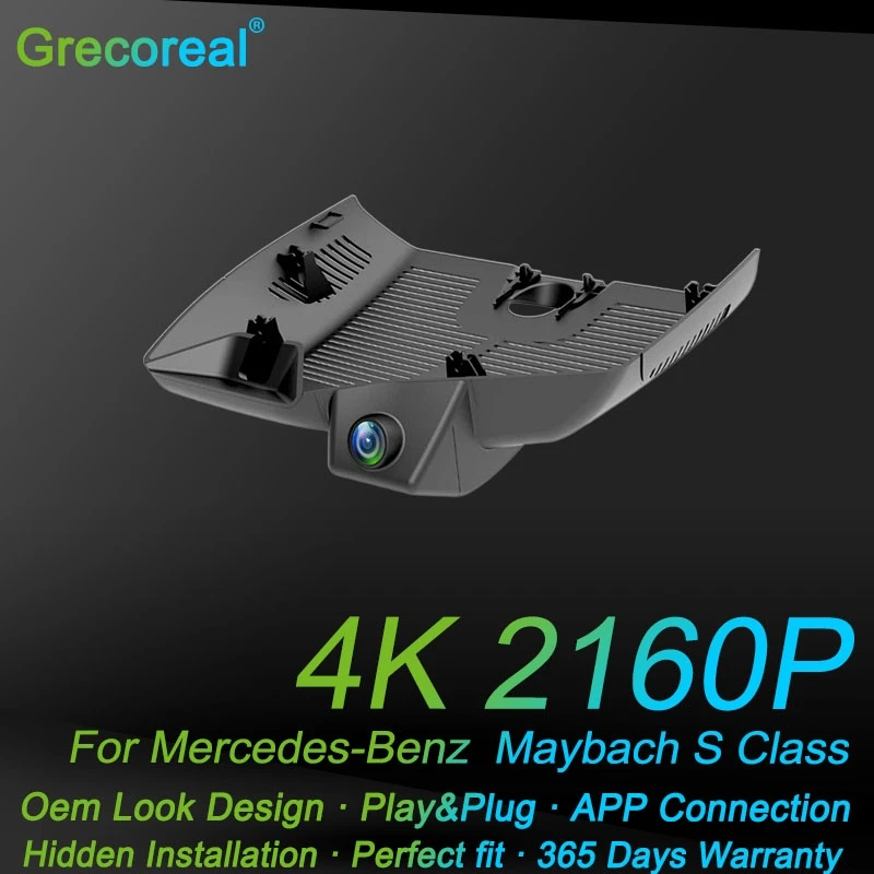 4K Dash Cam Front Dash Camera Recorders Wifi Play Plug for Mercedes Benz MB Maybach S Class W223 S480 S580 S680 2021 2022 2023
4K Dash Cam Front Dash Camera Recorders Wifi Play Plug for Mercedes Benz MB Maybach S Class W223 S480 S580 S680 2021 2022 2023
