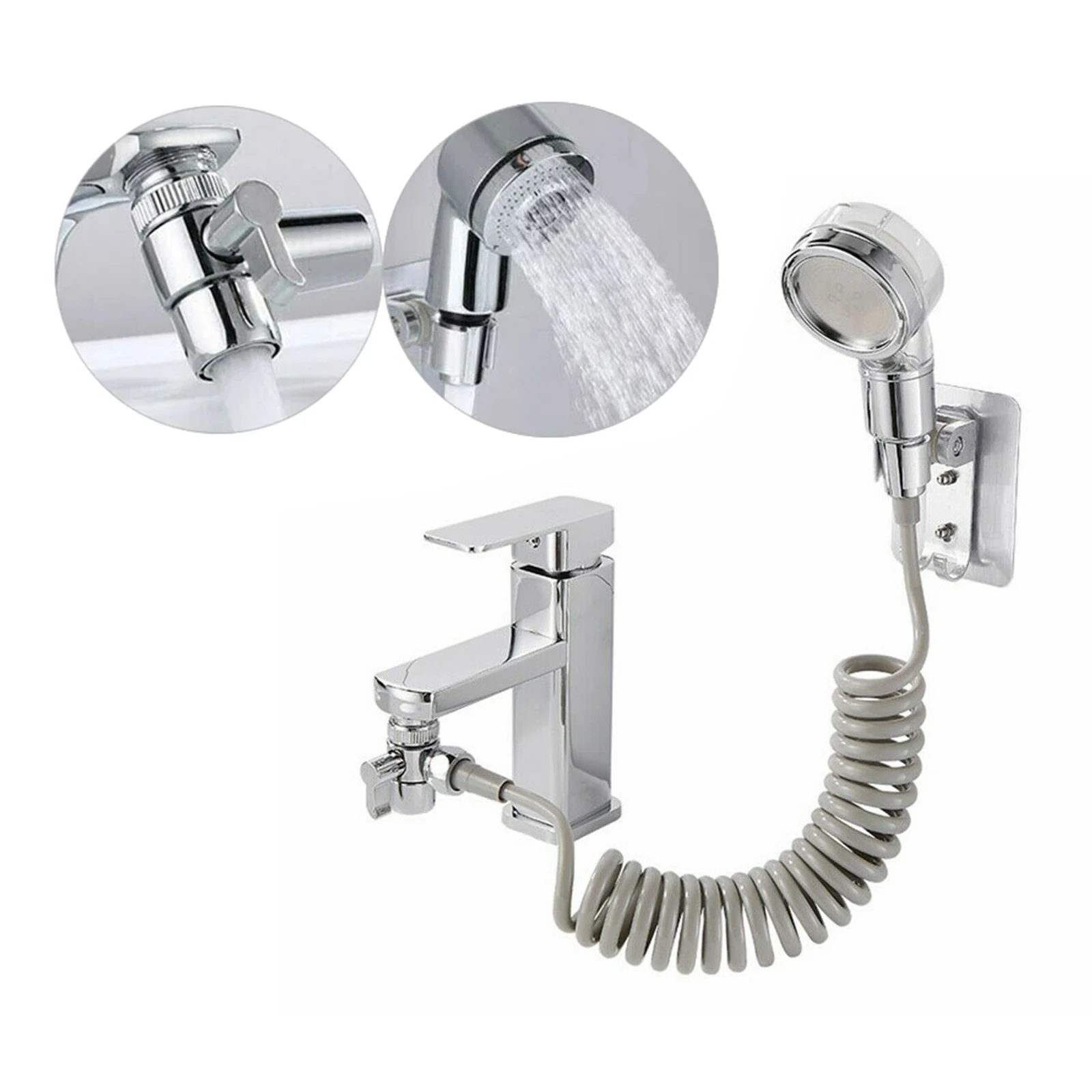 Basin Faucet Extender for Bathroom Shower Head Extender Washbasin Tap Water Divider for Hair Toilet Cleaning Bidet Sprayers
Basin Faucet Extender for Bathroom Shower Head Extender Washbasin Tap Water Divider for Hair Toilet Cleaning Bidet Sprayers