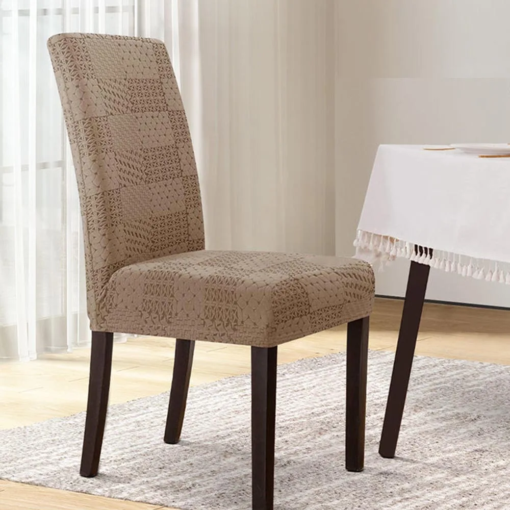 Extensible Jacquard Dining Room Chair Covers With Backrest 3D Rectangle Pattern Covers For Armless Chair For Kitchen Living Room
Extensible Jacquard Dining Room Chair Covers With Backrest 3D Rectangle Pattern Covers For Armless Chair For Kitchen Living Room