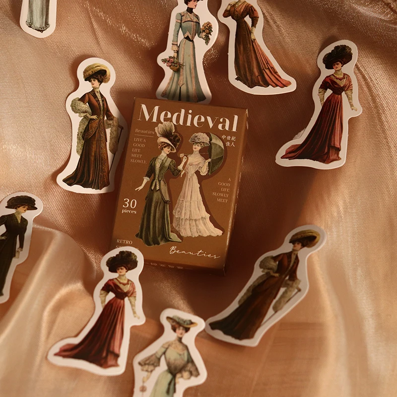 56 packs wholesale European figure Retro classical portrait Boxed stickers Decorative materials Angel girl gentleman 6 models
56 packs wholesale European figure Retro classical portrait Boxed stickers Decorative materials Angel girl gentleman 6 models