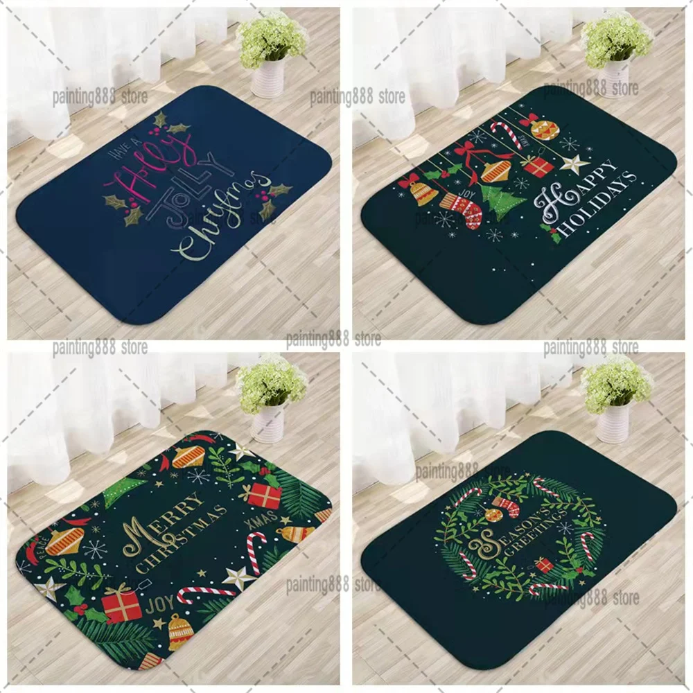 Christmas Doormat Kitchen Absorbent Non-slip Floormat Bedroom Livingroom Christmas Carpet Home Decor
Christmas Doormat Kitchen Absorbent Non-slip Floormat Bedroom Livingroom Christmas Carpet Home Decor