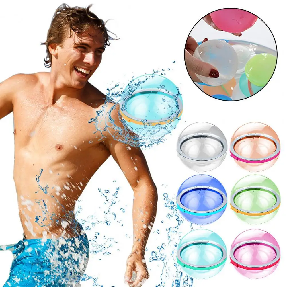 Funny Water Ball Bombs Toy Reusable & Self Sealing Suction Water Balloon Splash Balls For Kids Outdoor Garden Playing Water Toys
Funny Water Ball Bombs Toy Reusable & Self Sealing Suction Water Balloon Splash Balls For Kids Outdoor Garden Playing Water Toys