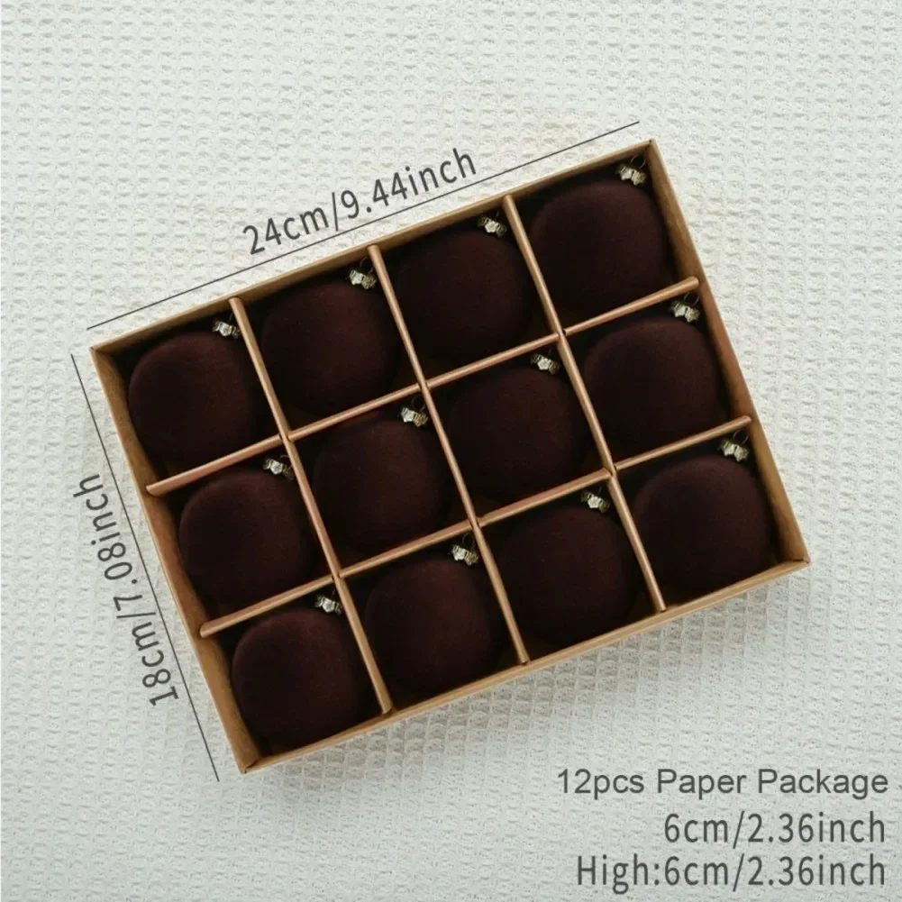 Рождественские шары бархатные 12 шт
Рождественские шары бархатные 12 шт