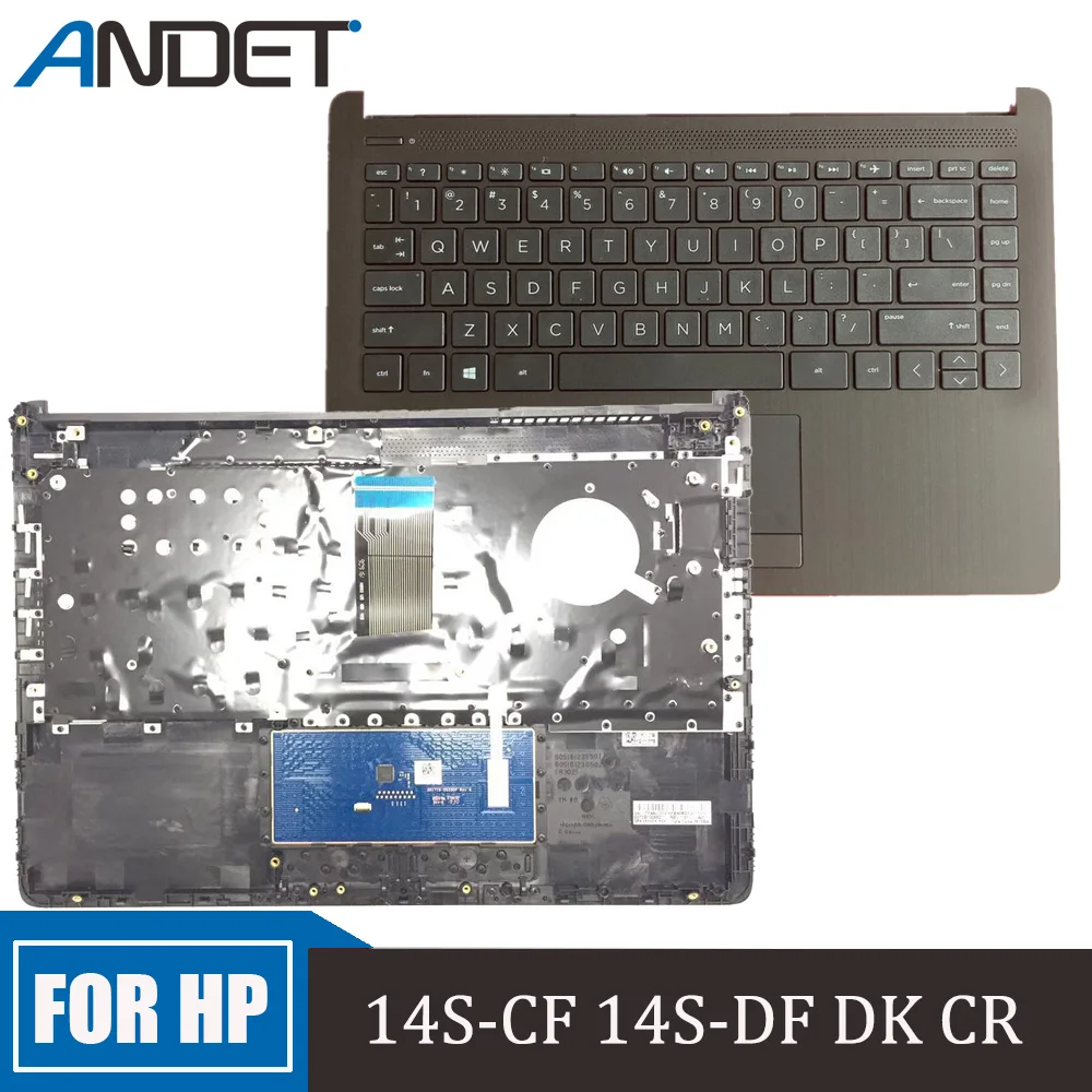 Новая Оригинальная подставка для ноутбука HP 14S-CF DF DK CR верхняя крышка с английской клавиатурой США с корпусом Touc hp ad C серого цвета 
Новая Оригинальная подставка для ноутбука HP 14S-CF DF DK CR верхняя крышка с английской клавиатурой США с корпусом Touc hp ad C серого цвета