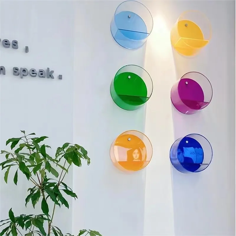 Floating Shelves Wall Mounted Nordic Acrylic Wall Hanging Display Shelf Blind Box Action Figure Display Box Statue Sculpture Vas
Floating Shelves Wall Mounted Nordic Acrylic Wall Hanging Display Shelf Blind Box Action Figure Display Box Statue Sculpture Vas