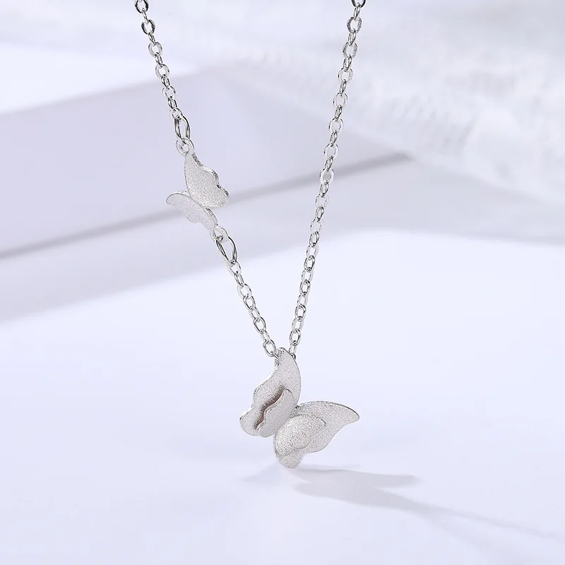 MODOMA 2023 New Korean Fashion Butterfly Pendants Necklace For Women Wedding Silver Jewelry Vintage Engagement Accessories
MODOMA 2023 New Korean Fashion Butterfly Pendants Necklace For Women Wedding Silver Jewelry Vintage Engagement Accessories