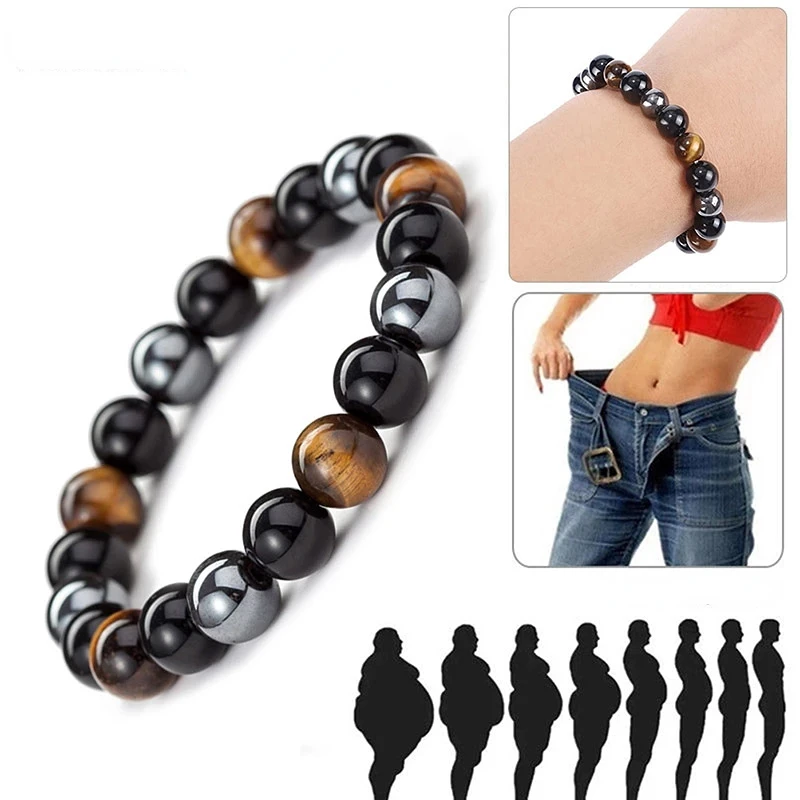 Weight Loss Magnetic Hematite Bracelet Men Tiger Eye Stone Bead Couple Bracelets for Women Health Care
Weight Loss Magnetic Hematite Bracelet Men Tiger Eye Stone Bead Couple Bracelets for Women Health Care