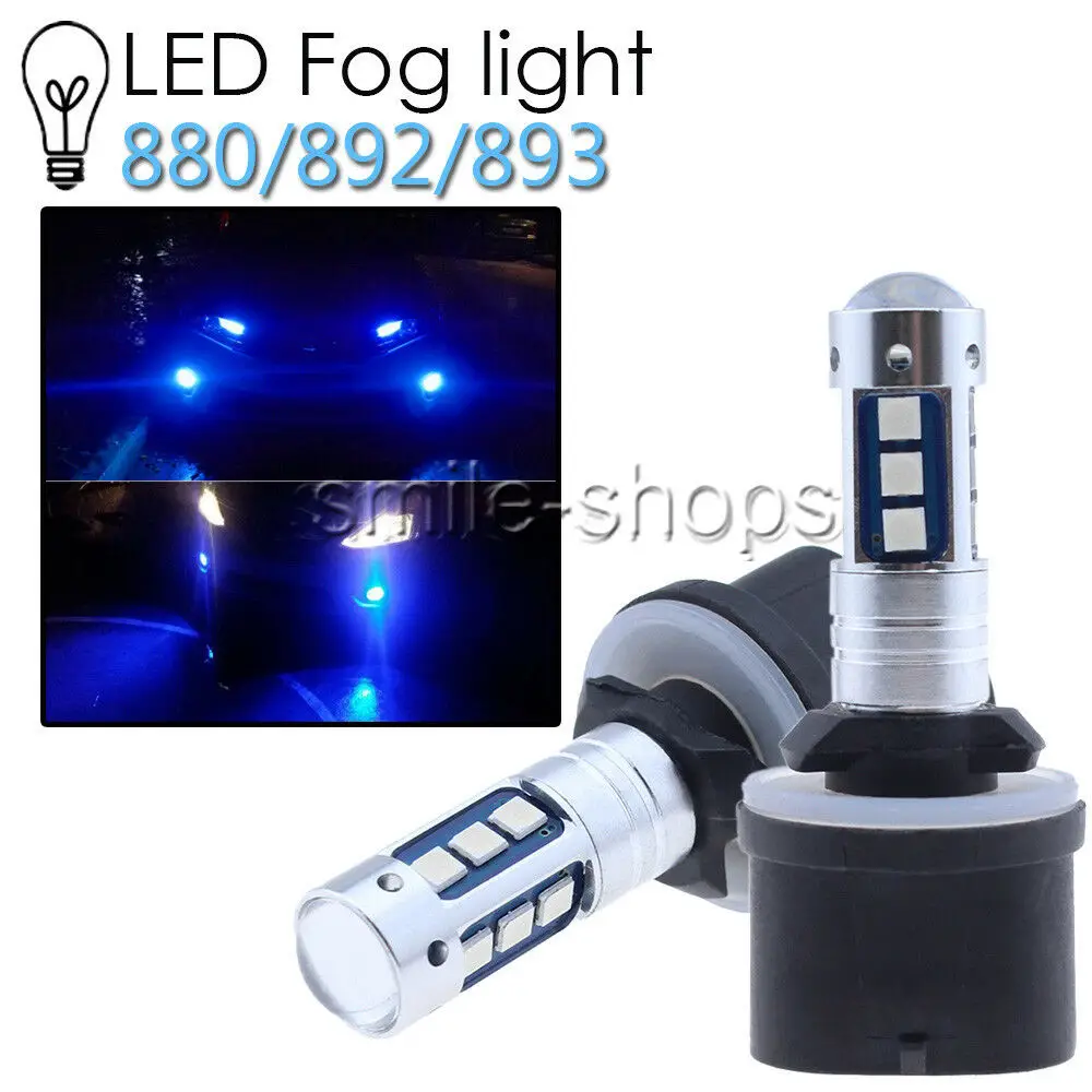 2Pcs 10000K 880 890 892 893 Blue 15Smd 3030 Led Projector For Car Fog Light Bulb 
2Pcs 10000K 880 890 892 893 Blue 15Smd 3030 Led Projector For Car Fog Light Bulb
