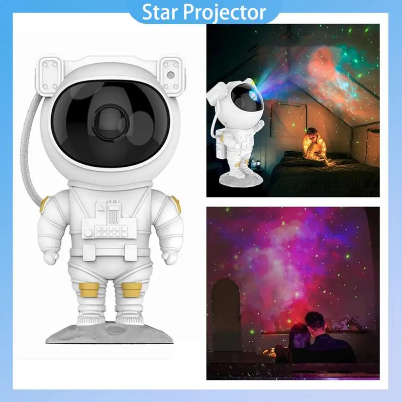 

Astronaut Projector Starry Sky Galaxy Stars Projector Night Light Bedroom Room Decor Decorative Star Projection Lamp Nightlights