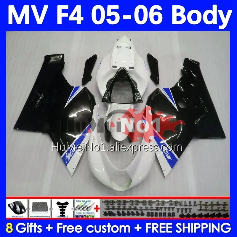 Body For Agusta MV F4 R312 750S 1000 R 750 1000CC 104No.74 1000R 312 1078 1+1 MA MV F4 2005 2006 05 06 Fairing Kit white black
Body For Agusta MV F4 R312 750S 1000 R 750 1000CC 104No.74 1000R 312 1078 1+1 MA MV F4 2005 2006 05 06 Fairing Kit white black