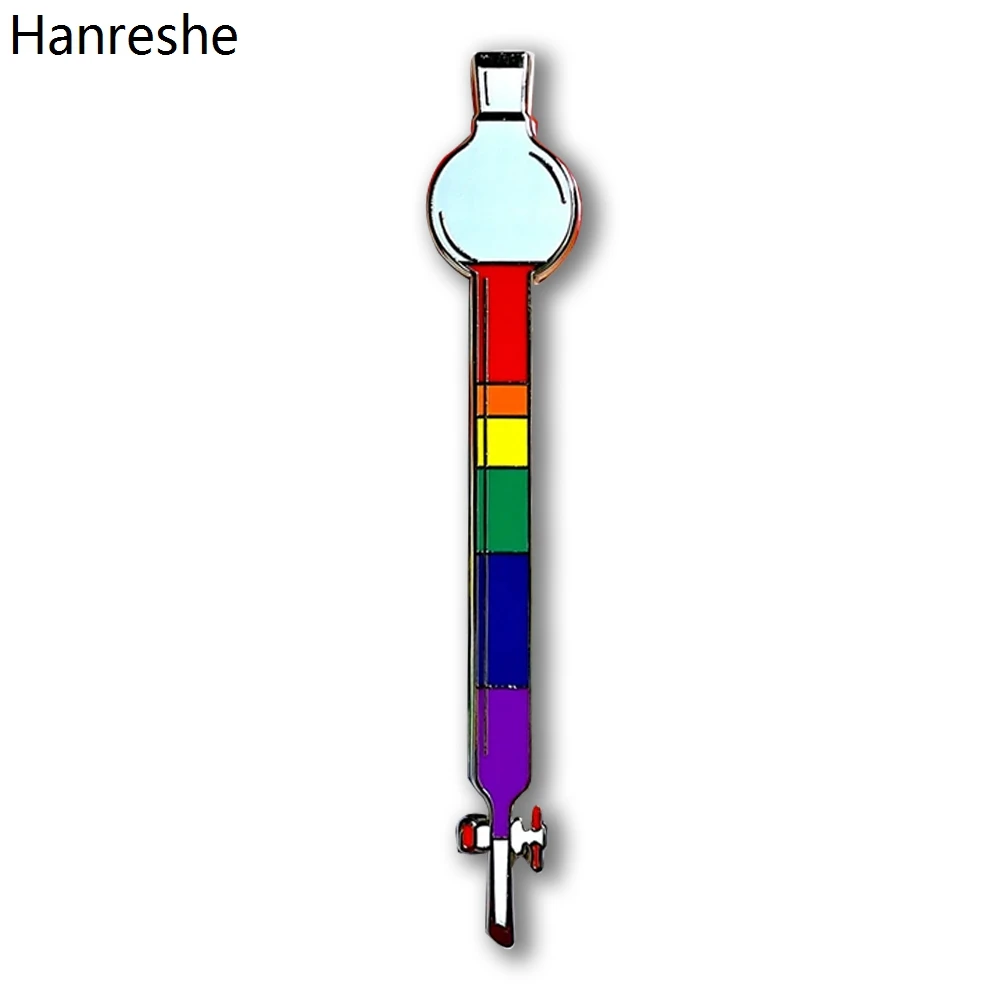 Hanreshe Chromatography Color Tube Enamel Brooch Pin Science Chemistry Physics Lapel Backpack Colorful Badge Jewelry for Student 
Hanreshe Chromatography Color Tube Enamel Brooch Pin Science Chemistry Physics Lapel Backpack Colorful Badge Jewelry for Student