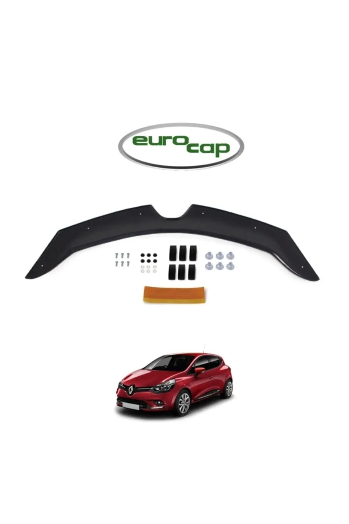 Renault Clio 4 Front Hood Protection Spoiler 3mm Acrylic (ABS) Gloss Black Deflector 2012-2020
Renault Clio 4 Front Hood Protection Spoiler 3mm Acrylic (ABS) Gloss Black Deflector 2012-2020
