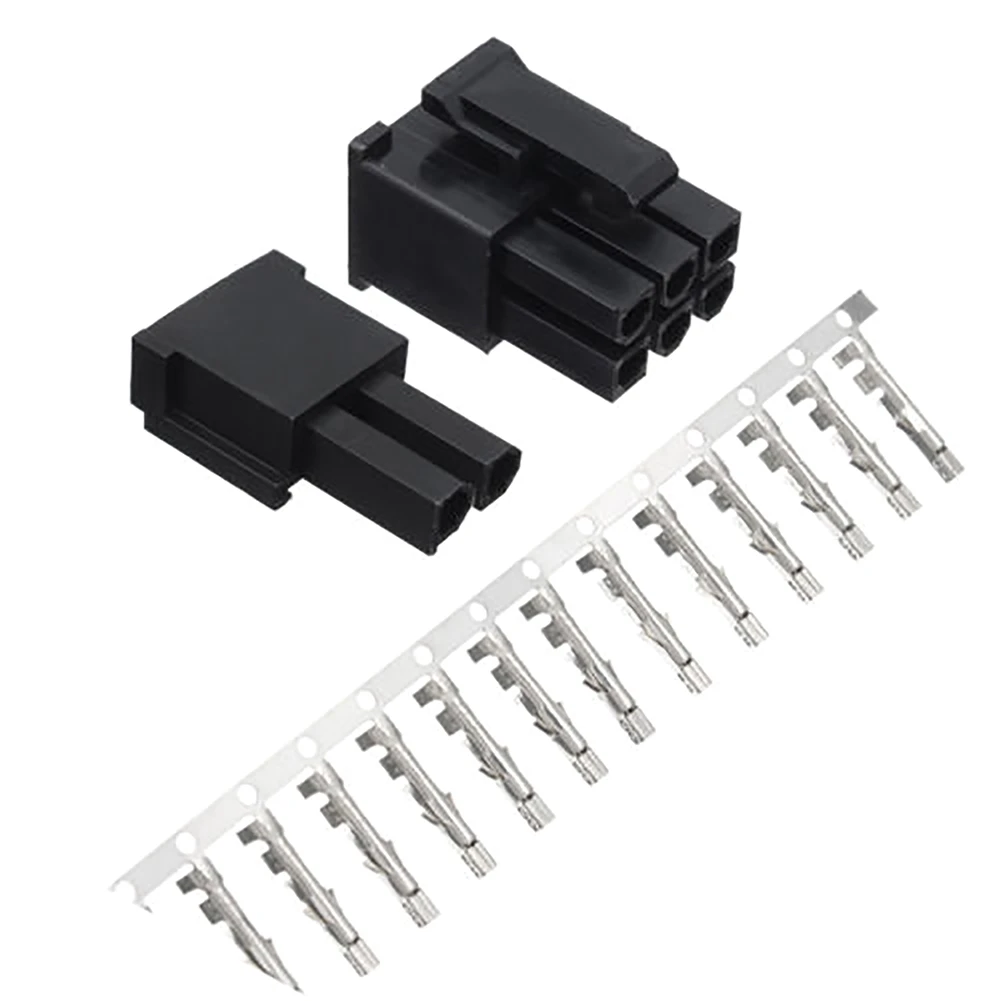 400Pcs Crimp Female Terminals Pin Plug + 50Pcs 5557 8(6+2)P ATX EPS PCI-E Connectors
400Pcs Crimp Female Terminals Pin Plug + 50Pcs 5557 8(6+2)P ATX EPS PCI-E Connectors