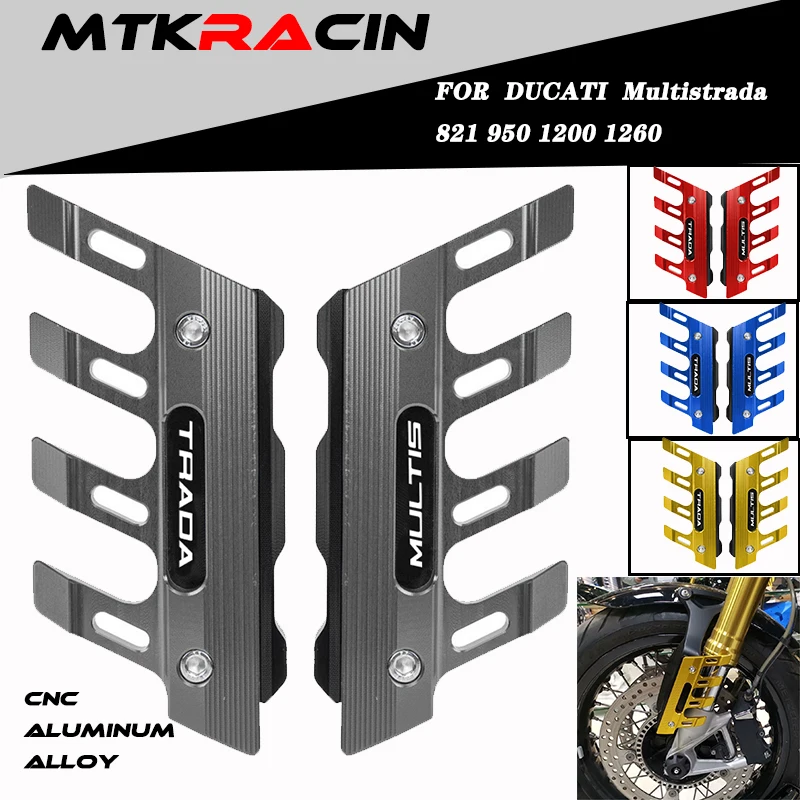 FOR DUCATI Multistrada 821 950 1200 1260 Motorcycle Front Brake Caliper Guard Caliper Anti-Collision Protector Front Fender
FOR DUCATI Multistrada 821 950 1200 1260 Motorcycle Front Brake Caliper Guard Caliper Anti-Collision Protector Front Fender