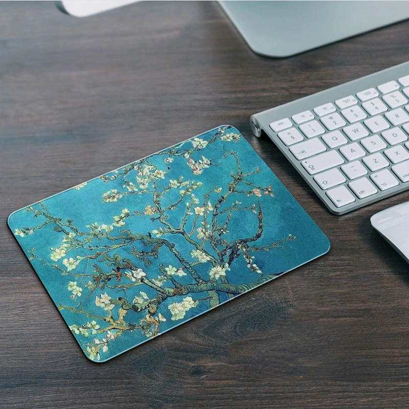 Van Gogh Mouse Pad Gamer Small Non-Slip Desk Mat Pad Surface for The Mouse Under Hand Office Home Computer Laptop Desktop Mat
Van Gogh Mouse Pad Gamer Small Non-Slip Desk Mat Pad Surface for The Mouse Under Hand Office Home Computer Laptop Desktop Mat