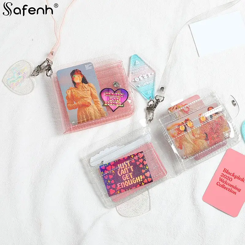 PVC Transparent Waterproof Small Credit Card Purse Business ID Mini Photo Card Holder Pouch For Gift Fashion Girl Card Wallet
PVC Transparent Waterproof Small Credit Card Purse Business ID Mini Photo Card Holder Pouch For Gift Fashion Girl Card Wallet