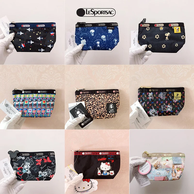 New Sanrio Kawaii Hello Kitty Snoopy Lesportsac Women's Bags Clutches Coin Purses Samples Cosmetic Bags Storage Bags
New Sanrio Kawaii Hello Kitty Snoopy Lesportsac Women's Bags Clutches Coin Purses Samples Cosmetic Bags Storage Bags
