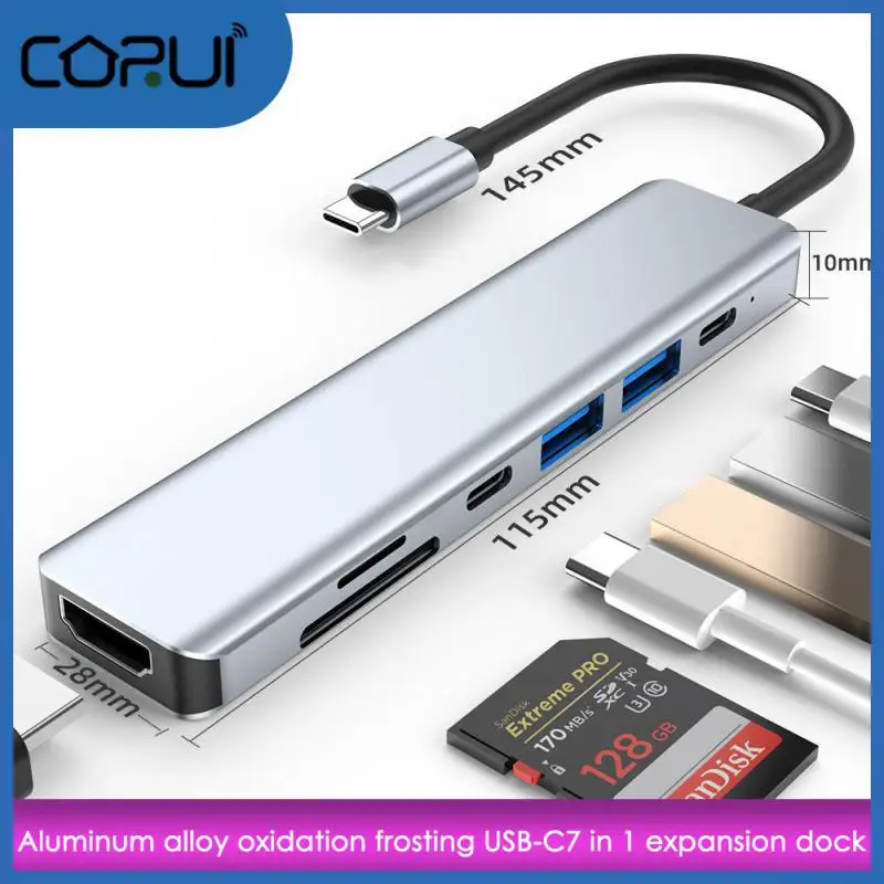 Pd Charging Power 87w Max 7-port Expansion 7-in-1 Expansion Dock Plug And Play Compatible And Unobstructed Card Reader Usb Hub
Pd Charging Power 87w Max 7-port Expansion 7-in-1 Expansion Dock Plug And Play Compatible And Unobstructed Card Reader Usb Hub