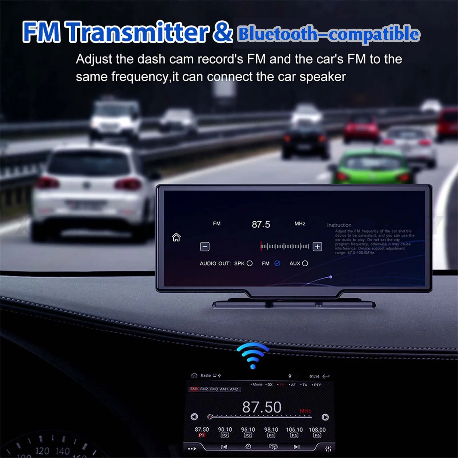 Wi-Fi GPS камера с двумя объективами 10,26 дюйма 4K HD камера Беспроводная установка рекордер для ночного видения помощь при парковке
Wi-Fi GPS камера с двумя объективами 10,26 дюйма 4K HD камера Беспроводная установка рекордер для ночного видения помощь при парковке