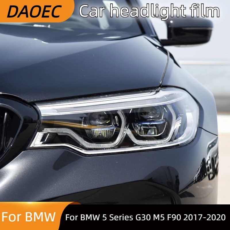 Для BMW 5 серий G30 M5 F90 2017-2020 тонировка для автомобильных фар Черная защитная пленка задний свет прозрачный ТПУ стикер аксессуары 2P
Для BMW 5 серий G30 M5 F90 2017-2020 тонировка для автомобильных фар Черная защитная пленка задний свет прозрачный ТПУ стикер аксессуары 2P