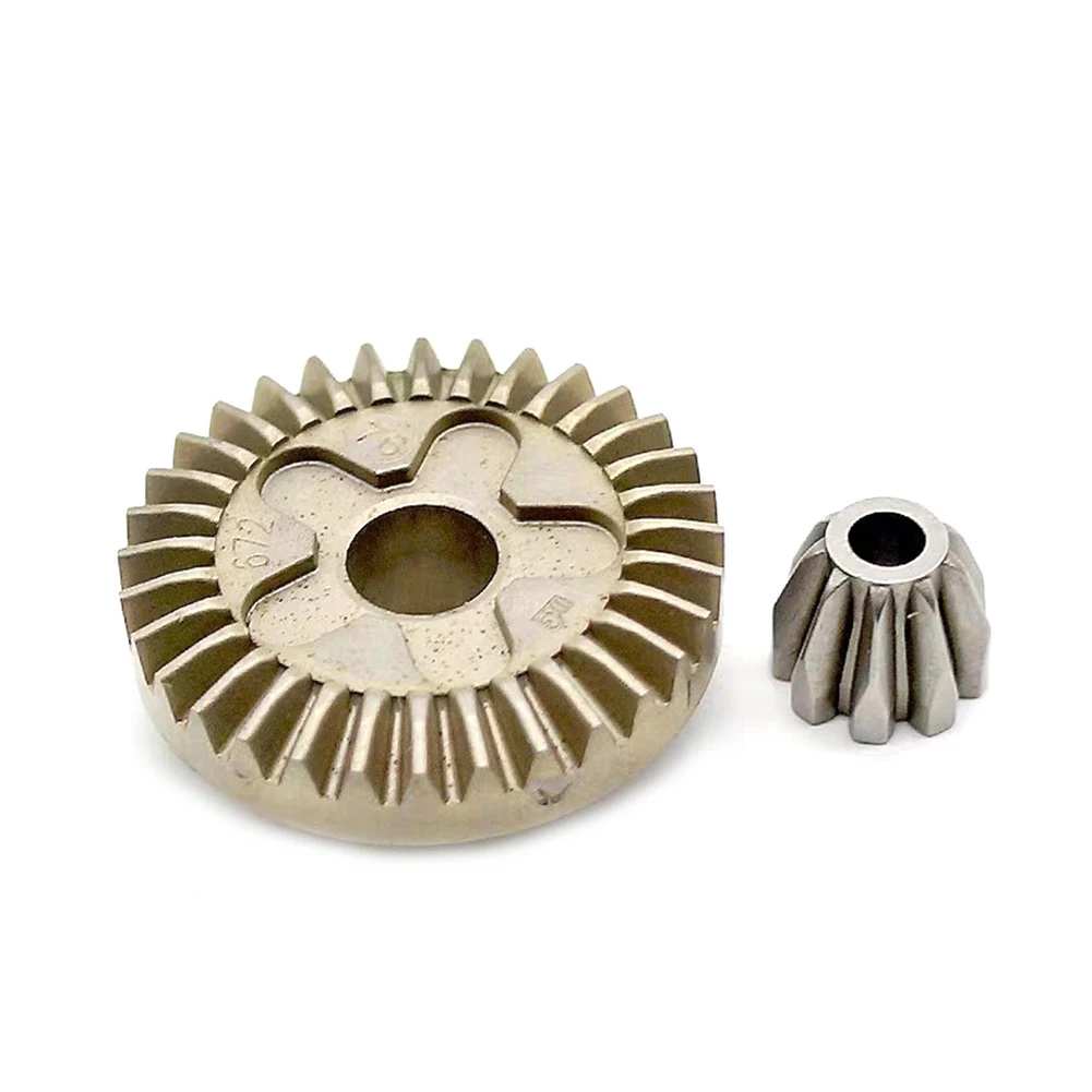 Brand New Durable Angle Grinder Gear Spiral Bevel Gear 11.6mm 2Pcs Set 45.7mm Helical Teeth Steel Straight Teeth
Brand New Durable Angle Grinder Gear Spiral Bevel Gear 11.6mm 2Pcs Set 45.7mm Helical Teeth Steel Straight Teeth