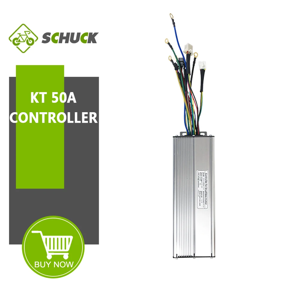 Ebike Brushless Controller KT-50A SM Plug Without Light For 56-90V 3000W 50A BLDC motor control speed For EBike Conversion Kit
Ebike Brushless Controller KT-50A SM Plug Without Light For 56-90V 3000W 50A BLDC motor control speed For EBike Conversion Kit