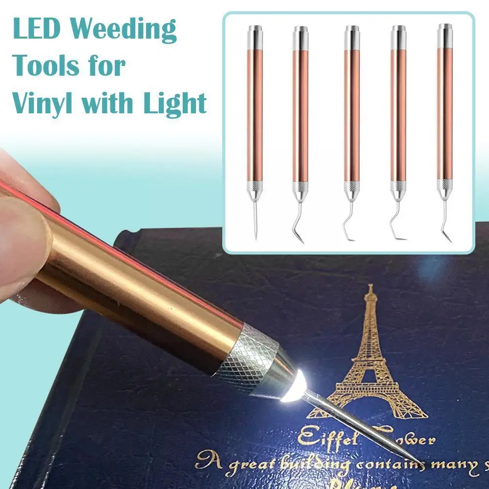 Portable Vinyl Weeding Kit With Hooks LED Vinyl Weeding Iron-on Vinyl With Tool Project Paper Light Handheld Cutter Remover L6E6
Portable Vinyl Weeding Kit With Hooks LED Vinyl Weeding Iron-on Vinyl With Tool Project Paper Light Handheld Cutter Remover L6E6