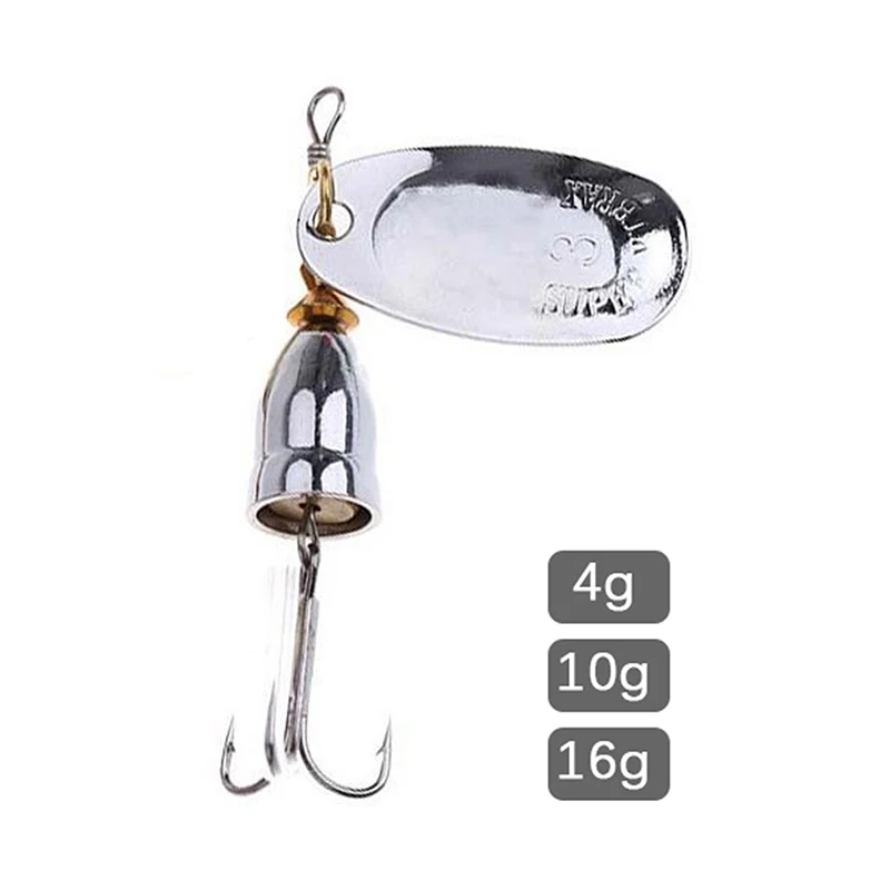 1PC Blade Rotating Spinner Fish Lure Metal Lure Brass Hard Artificial Spoon Bait Copper Freshwater Creek Trout Fishing Tackle
1PC Blade Rotating Spinner Fish Lure Metal Lure Brass Hard Artificial Spoon Bait Copper Freshwater Creek Trout Fishing Tackle