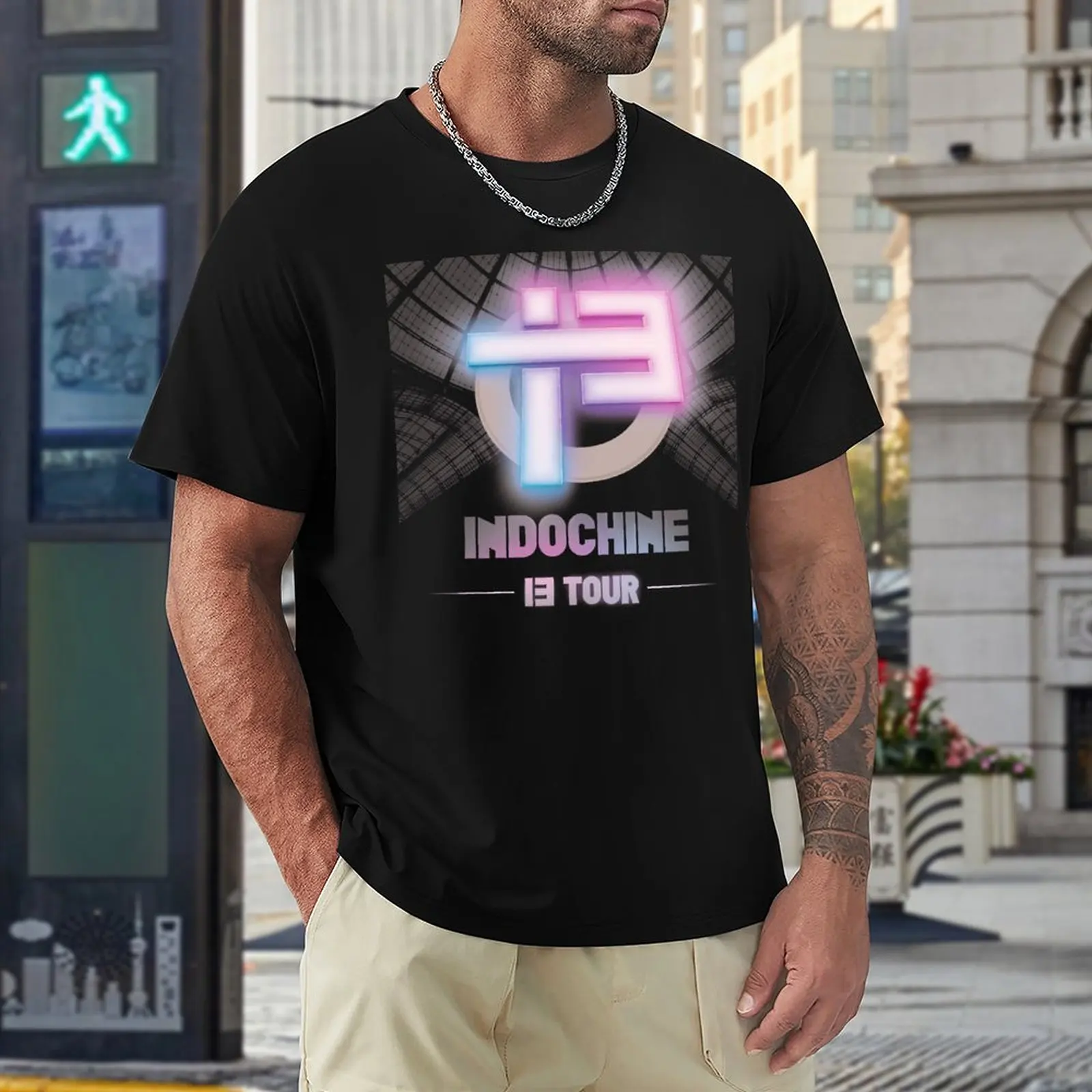 Indo Chine Most Popular Band Rock Indochine Is Novelty Top Tee top Quality Fitness Eur Size
Indo Chine Most Popular Band Rock Indochine Is Novelty Top Tee top Quality Fitness Eur Size