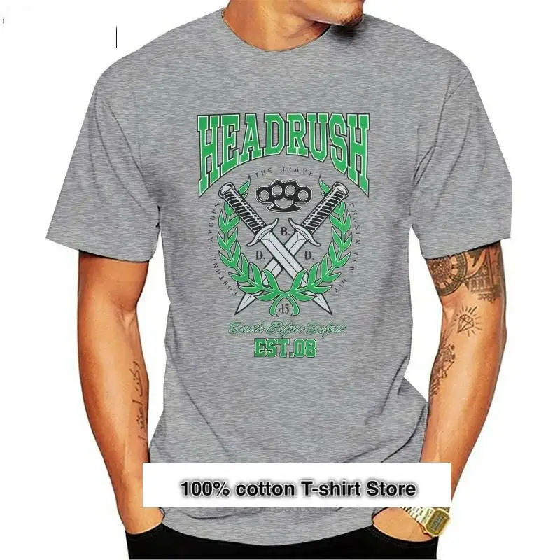 Headrush-Camiseta Defender para hombre, camisa de estilo libre, color verde blanco
Headrush-Camiseta Defender para hombre, camisa de estilo libre, color verde blanco