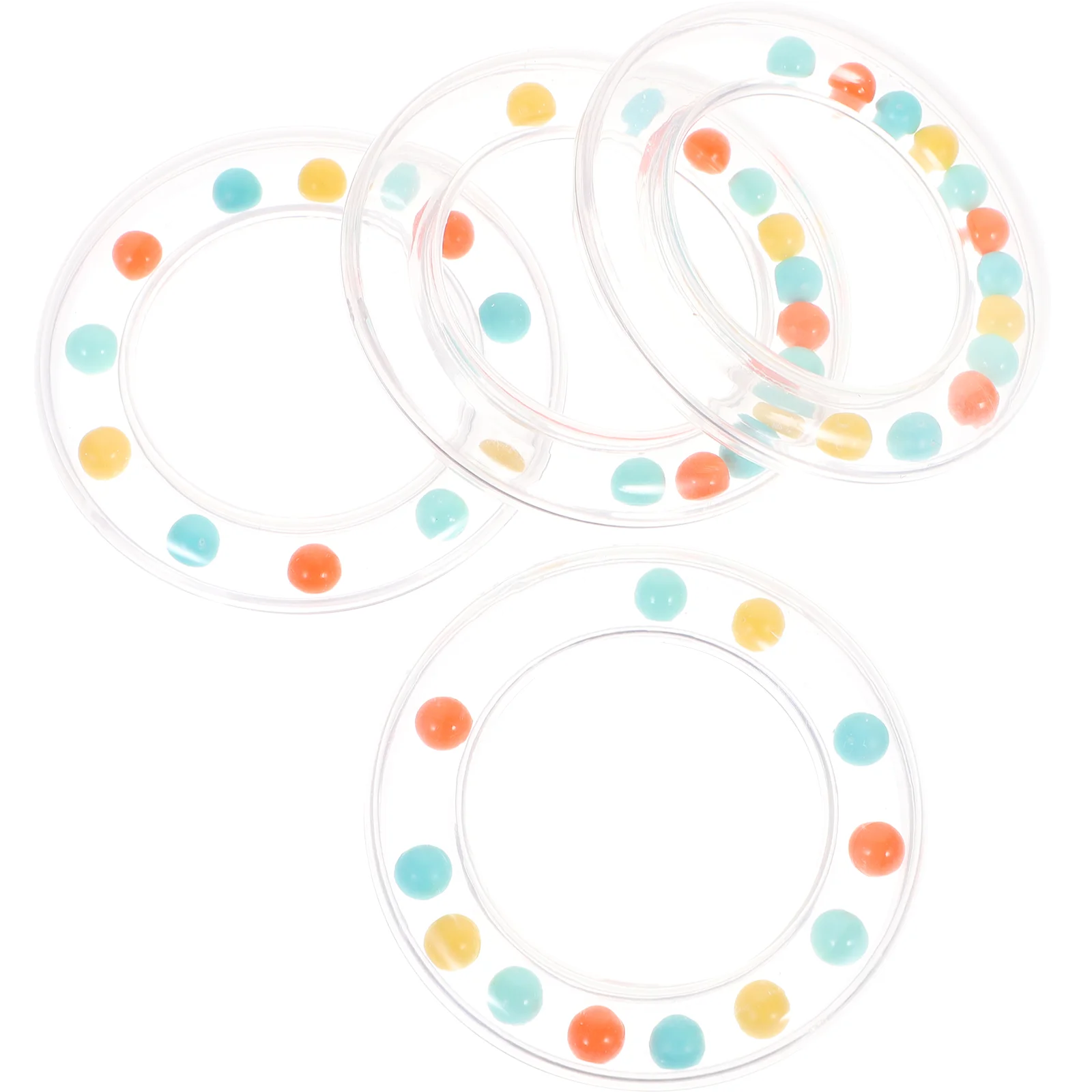 Transparent Circle Handheld Rattles Ring Baby Plaything Plastic Bell Toy Instrument Percussion Instruments
Transparent Circle Handheld Rattles Ring Baby Plaything Plastic Bell Toy Instrument Percussion Instruments