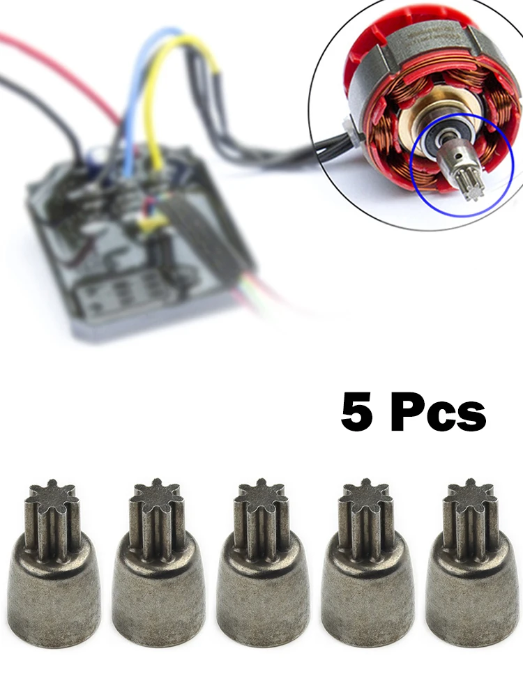 5 Pcs 7 Tooth Gear Sleeve 4.98mm Shaft Diameter Electric Wrench Motor Gear For 2106 Brushless Electric Wrenches Motor Tools
5 Pcs 7 Tooth Gear Sleeve 4.98mm Shaft Diameter Electric Wrench Motor Gear For 2106 Brushless Electric Wrenches Motor Tools