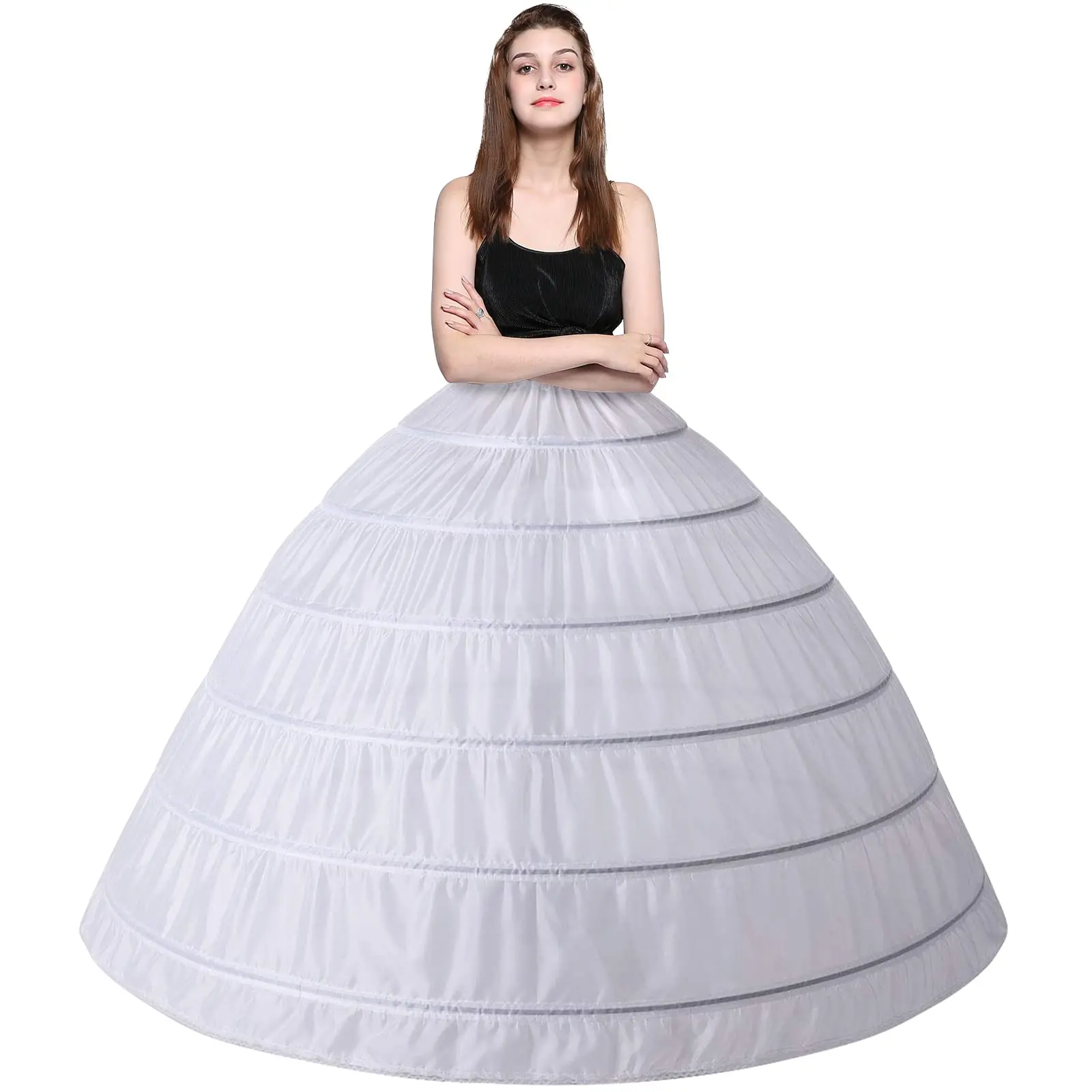 Women's 4 Hoops 6 Hoops Petticoat Skirt for Party Wedding Crinoline Slip Underskirt 2023
Women's 4 Hoops 6 Hoops Petticoat Skirt for Party Wedding Crinoline Slip Underskirt 2023