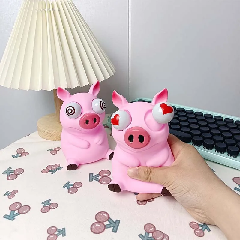 New Squeeze Exploding Eyes Love Pink Pig Decompression Stress Relief Toys Pinch Fun Funny Creative Venting Office Ornaments
New Squeeze Exploding Eyes Love Pink Pig Decompression Stress Relief Toys Pinch Fun Funny Creative Venting Office Ornaments