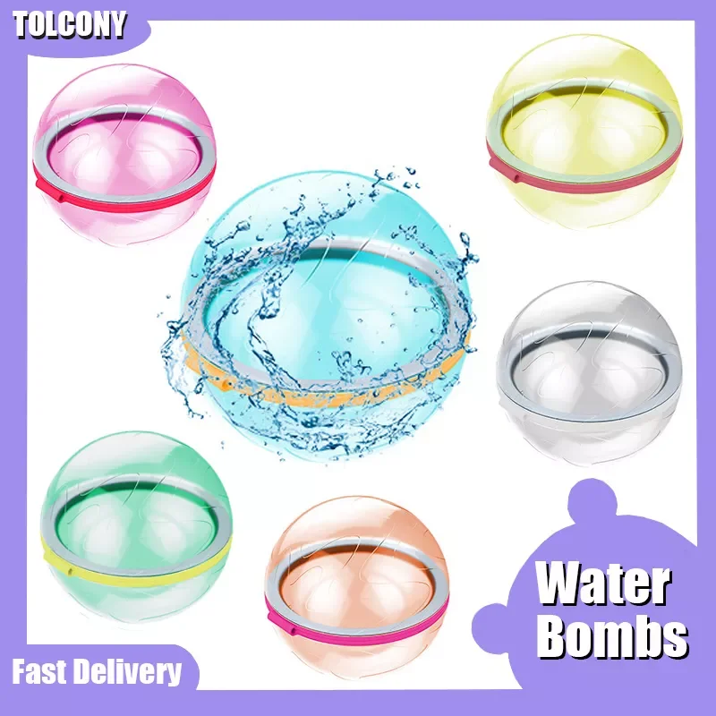 Water Bombs Splash Water Balls Pool Toys For kids Summer Outdoor Toys Water Balloons Children Beach Toys Bath Toy Gifts
Water Bombs Splash Water Balls Pool Toys For kids Summer Outdoor Toys Water Balloons Children Beach Toys Bath Toy Gifts