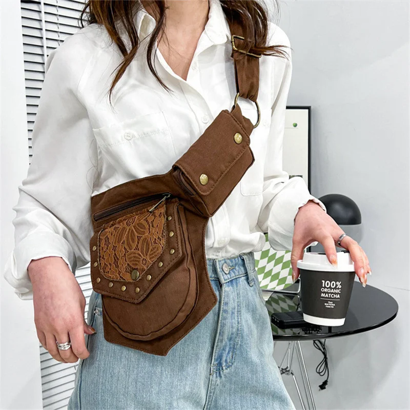 Women Fanny Pack Vintage Luxury Waist Pack Shoulder Crossbody Bag for Woman 2023 Fashion Chest Bag Large Hip Sack Phone Purses
Women Fanny Pack Vintage Luxury Waist Pack Shoulder Crossbody Bag for Woman 2023 Fashion Chest Bag Large Hip Sack Phone Purses