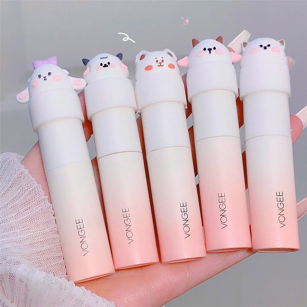 VONGEE Lip Glaze Cute Matte Velvet Lip Gloss Waterproof Long Lasting Sexy Plump Lip Mud Easy To Color Lipstick Makeup Cosmetics
VONGEE Lip Glaze Cute Matte Velvet Lip Gloss Waterproof Long Lasting Sexy Plump Lip Mud Easy To Color Lipstick Makeup Cosmetics