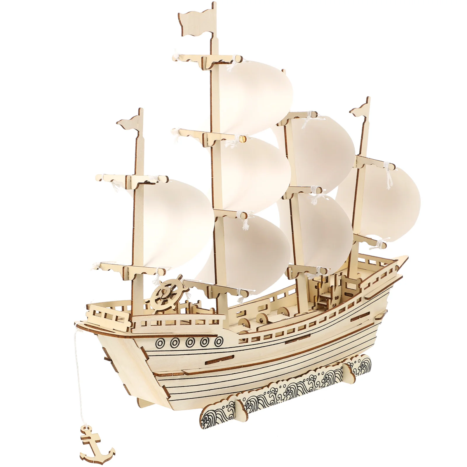 Stem Educational Kids Trimaran Wood Puzzles Educational Diy Wooden Desktop Ship Ornament Mechanical Puzzles
Stem Educational Kids Trimaran Wood Puzzles Educational Diy Wooden Desktop Ship Ornament Mechanical Puzzles