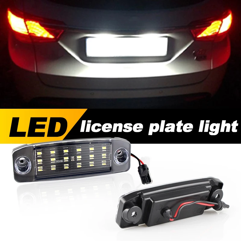 2 шт. белые светодиодные фонари номерного знака в сборе для Hyundai Sonata YF i45 i40 Kona 2011-2014 годов 2017-up OEM 925103 F000, 925013 S100
2 шт. белые светодиодные фонари номерного знака в сборе для Hyundai Sonata YF i45 i40 Kona 2011-2014 годов 2017-up OEM 925103 F000, 925013 S100