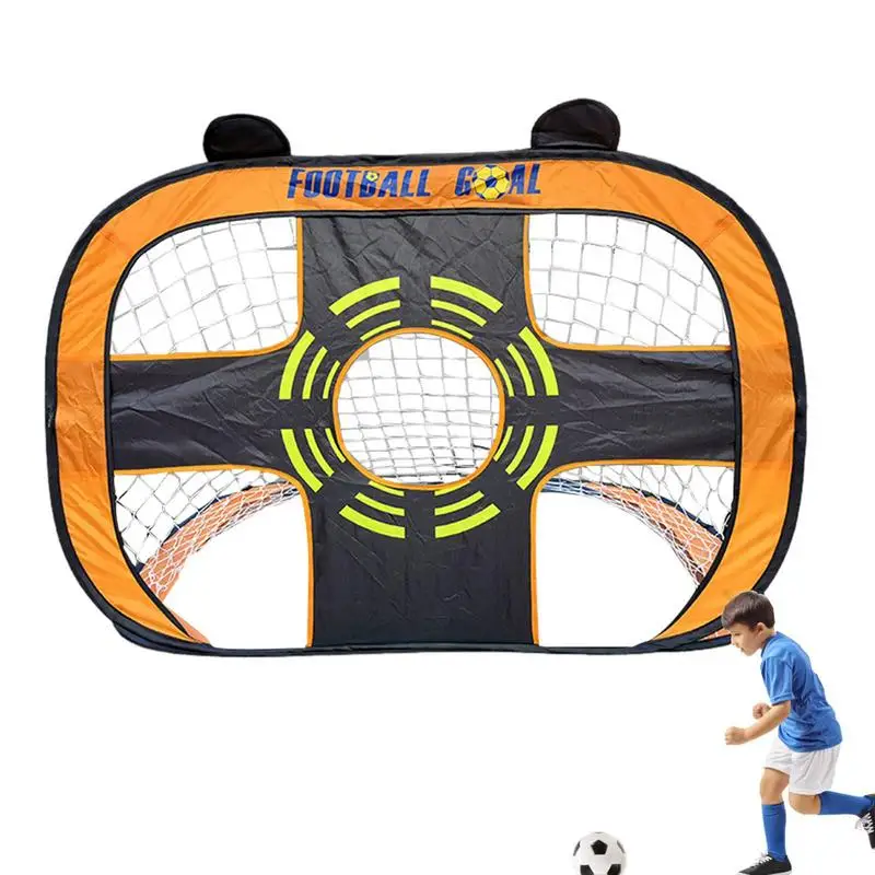 

Футбольная сетка, складная футбольная сетка, Детская футбольная цель, ткань Оксфорд, тканевая сетка с 5 целевыми зонами для более точных снимков