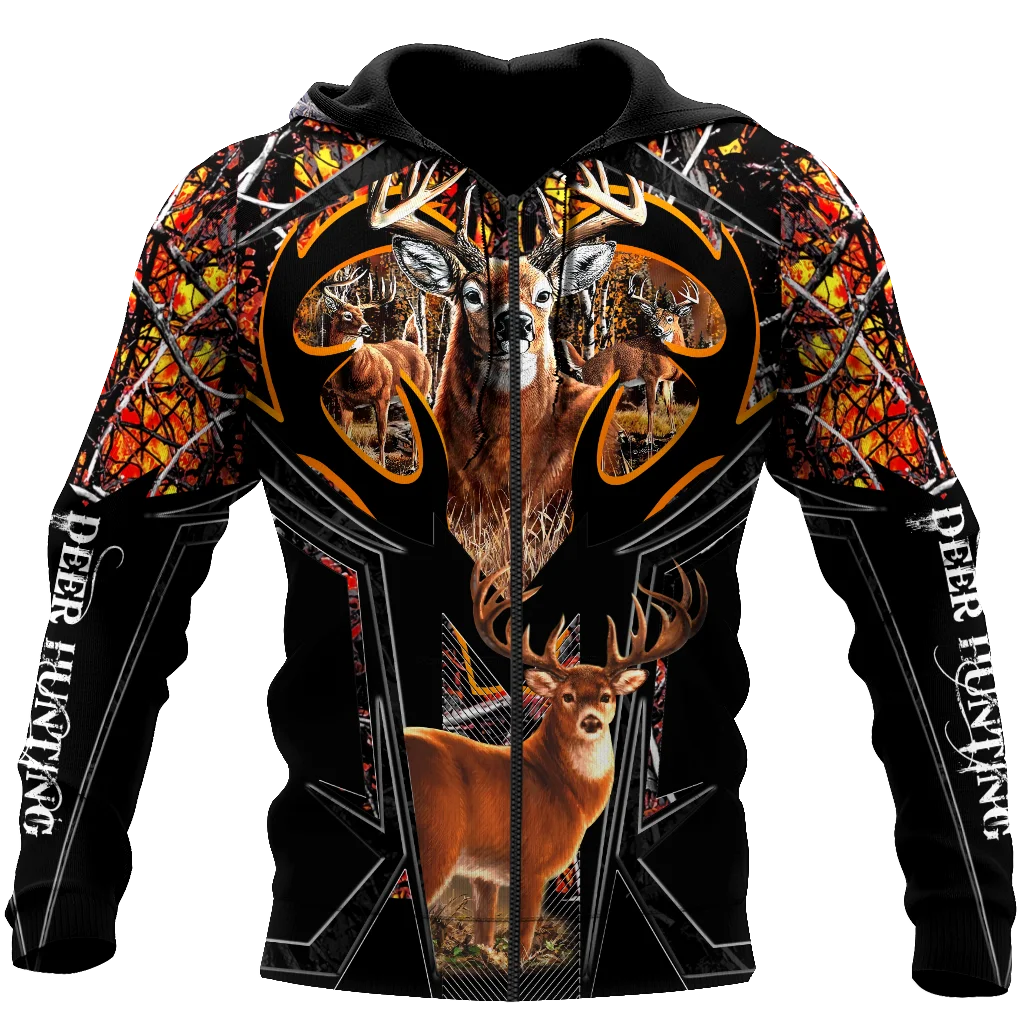 New Maple Leaf Camouflage 3D Hoodie Men's Women's Outdoor Deer Pattern Camping Hunting Unisex Hooded Jacket Top/zipper 42
New Maple Leaf Camouflage 3D Hoodie Men's Women's Outdoor Deer Pattern Camping Hunting Unisex Hooded Jacket Top/zipper 42